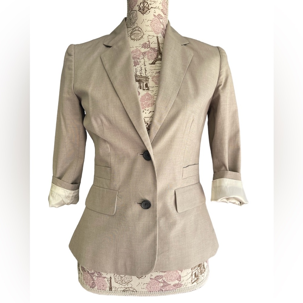 Banana Republic Blazer. Taupe color.